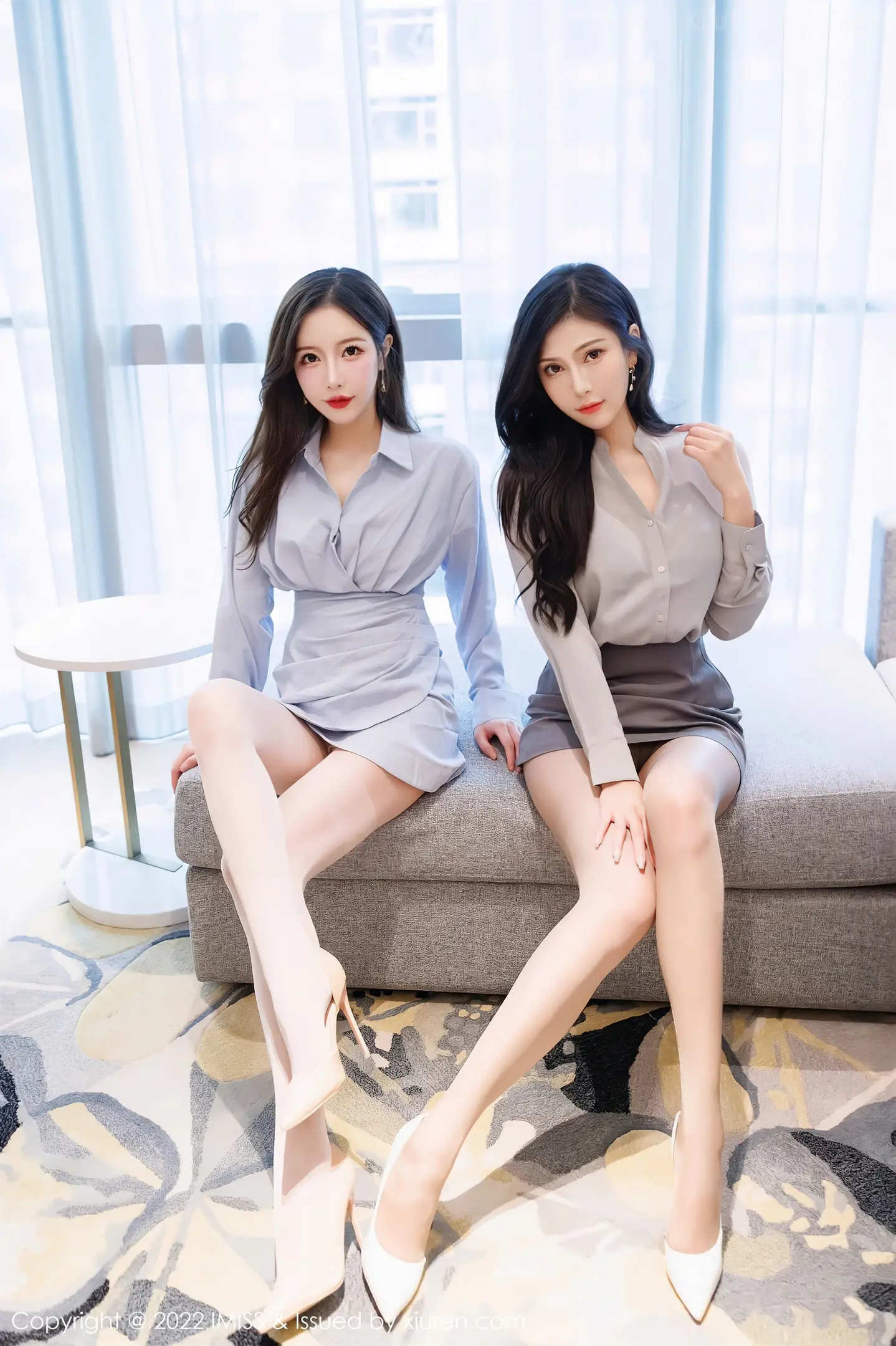 图片[2]-[IMISS爱蜜社]Vol.652 模特Lavinia＆LindaLinda合集私房性感内衣秀完美身材诱惑写真51P-秀人网官方网站